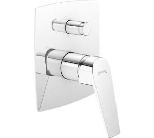 2 way Built-in single lever mixer with diverter